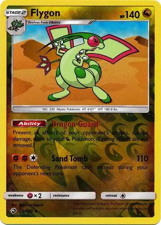 Dragon Majesty Flygon #39/70 reverse holo